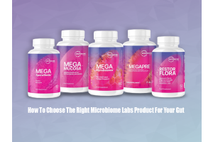 Range of Microbiome Labs Probiotics