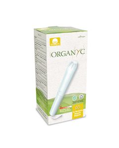 Organyc Tampons With Applicator - Regular (16 Pieces)