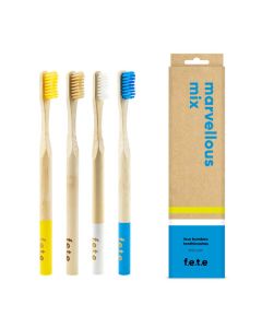 FETE Marvellous Mix Medium Multi-Pack of Toothbrushes 