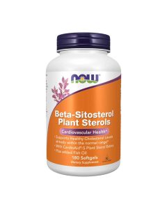 Now Beta-Sitosterol Plant Sterols 180 softgels Main