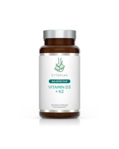 Cytoplan Vitamin D3 + K2 120 capsules Main