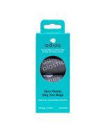Adios Plastic compostable Dog Poop Bags  Slate Grey 60