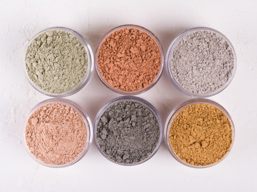 A range of clays