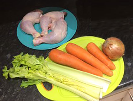 chicken soup ingredients