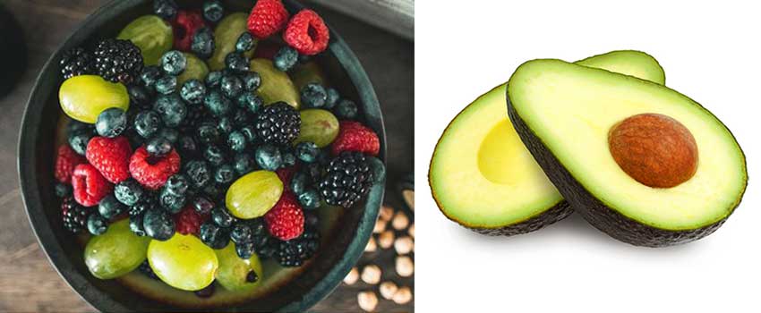 Brightly Coloured Fruit and Vegetables