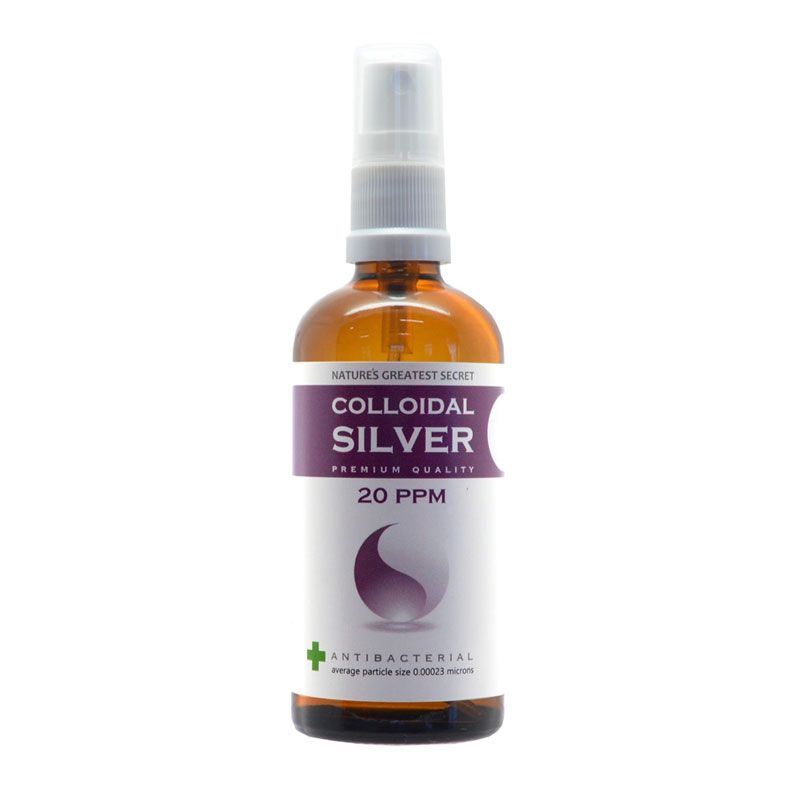 Natures Greatest Secret Colloidal Silver 20ppm Spray 100ml Totally