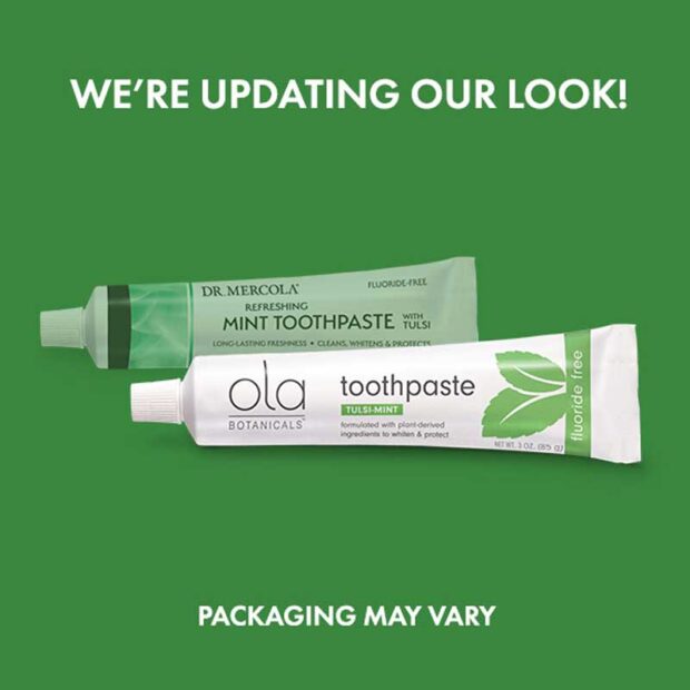 Ola Botanicals® Tulsi-Mint Toothpaste
