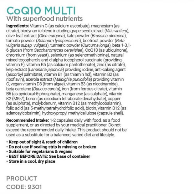 cytoplan CoQ10 Multi Label