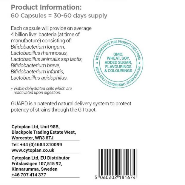 Cytoplan FOS-A-DOPHILUS Label