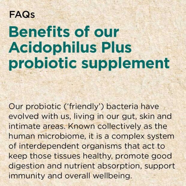 The benefits of Cytoplan Acidophilus Plus