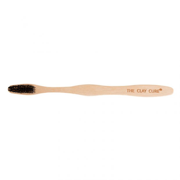 The Clay Cure Eco Bamboo Toothbrush Medium - Image 2