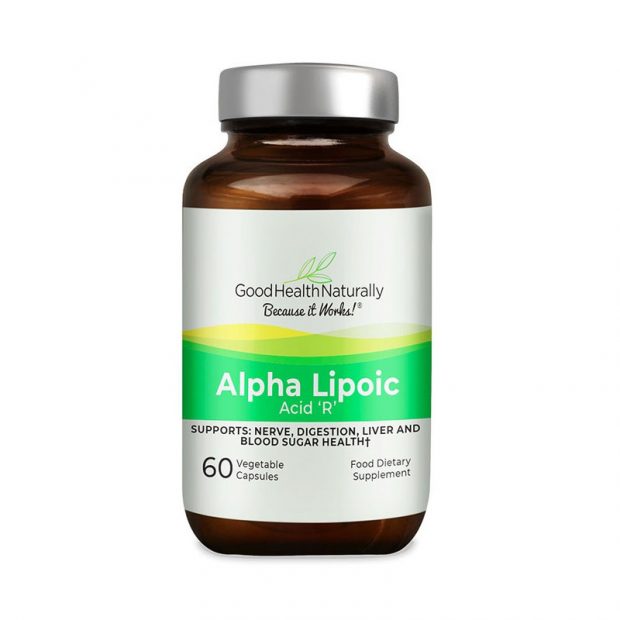 Good Health Naturally Alpha Lipoic Acid R 60 capsules Totally Healthful