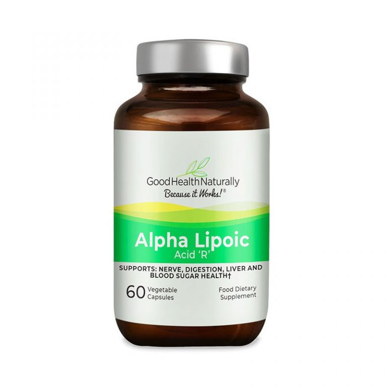 Good Health Naturally Alpha Lipoic Acid R 60 capsules Totally Healthful