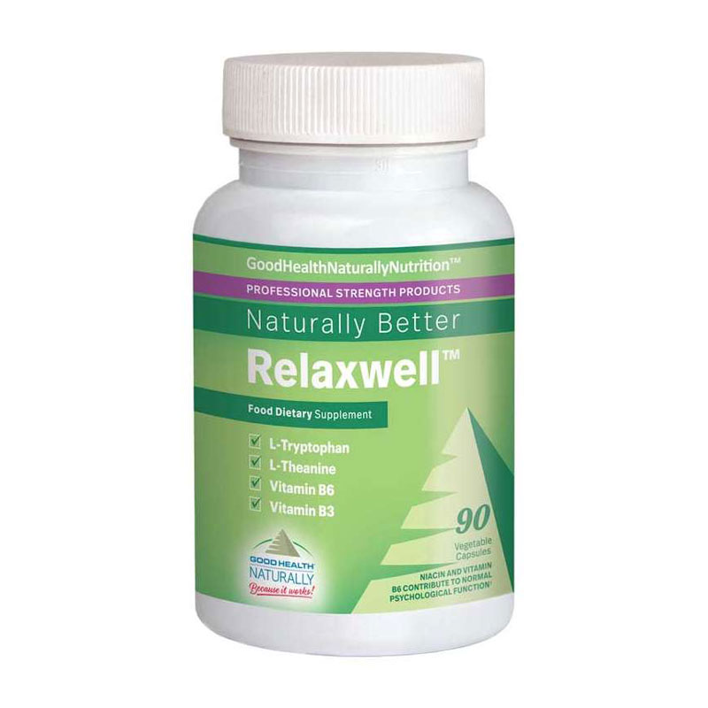 Good Health Naturally Relaxwell 90 capsules Totally Healthful