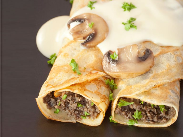 Stuffed Savoury Pancakes Totally Healthful