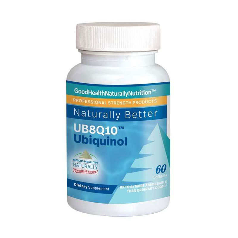 Good Health Naturally, UB8Q10 Ubiquinol, 60 capsules Totally Healthful