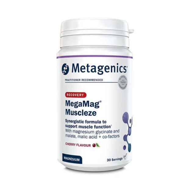 Metagenics MegaMag Muscleze Magnesium Glycinate Powder 30 Servings - Image 4