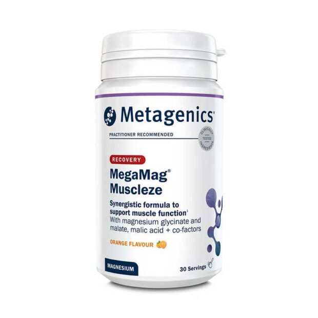 Metagenics MegaMag Muscleze Magnesium Glycinate Powder 30 Servings - Image 5