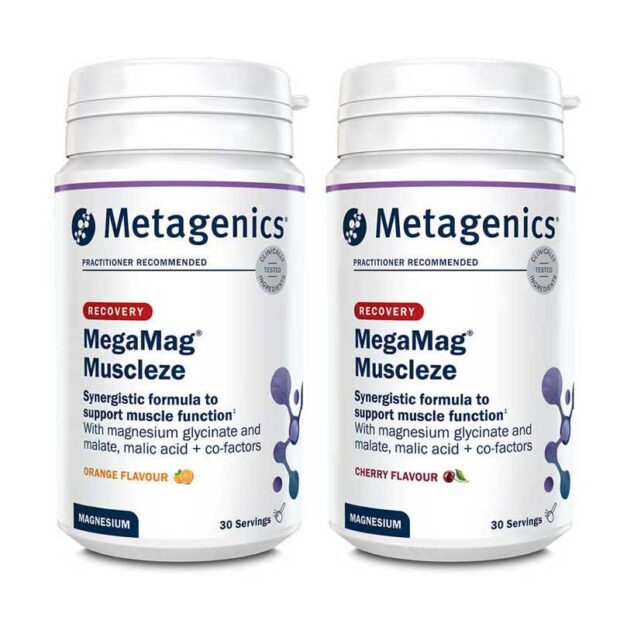 Metagenics MegaMag Muscleze Magnesium Glycinate Powder 30 Servings
