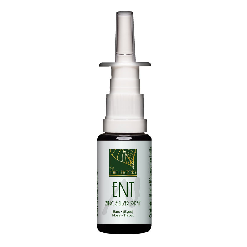 The Health Factory ENT Zinc & Silver Spray Totally Healthful