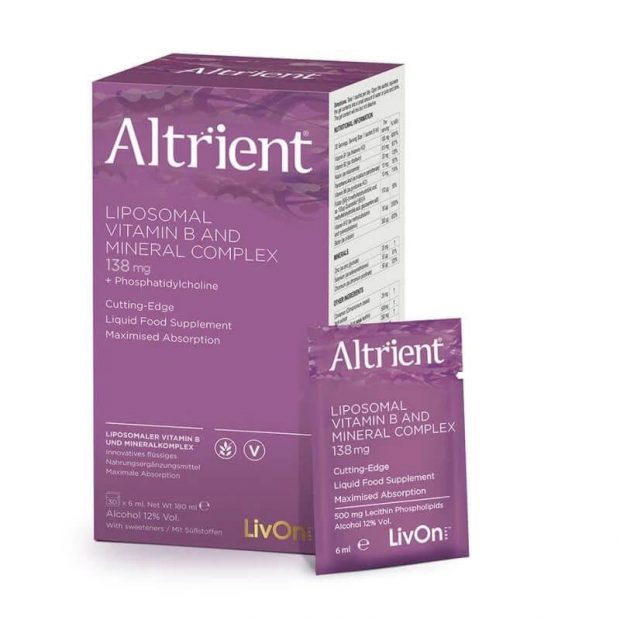 Altrient Liposomal Vitamin B & Mineral Complex 30 Sachets Totally