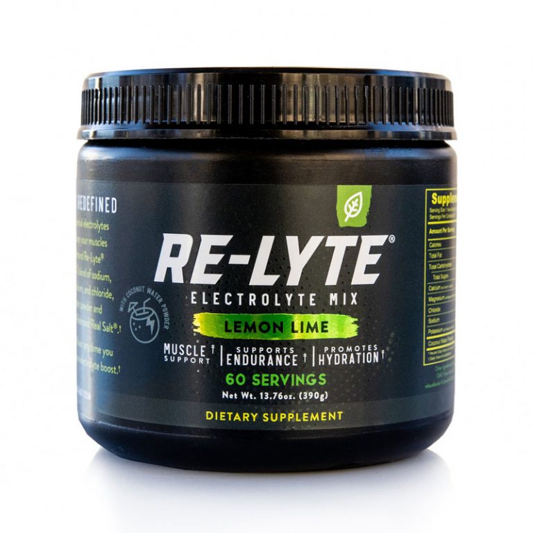 Redmond, ReLyte Electrolyte Mix (Lemon Lime) 390g Totally Healthful