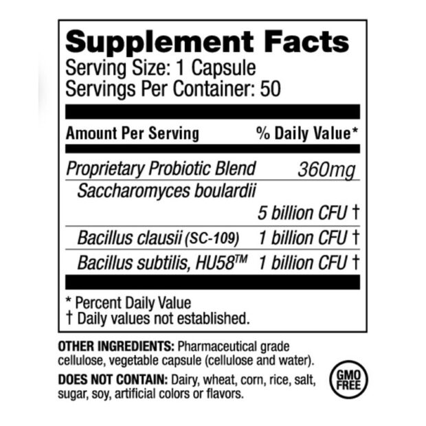 RestoFlora-supplement-facts