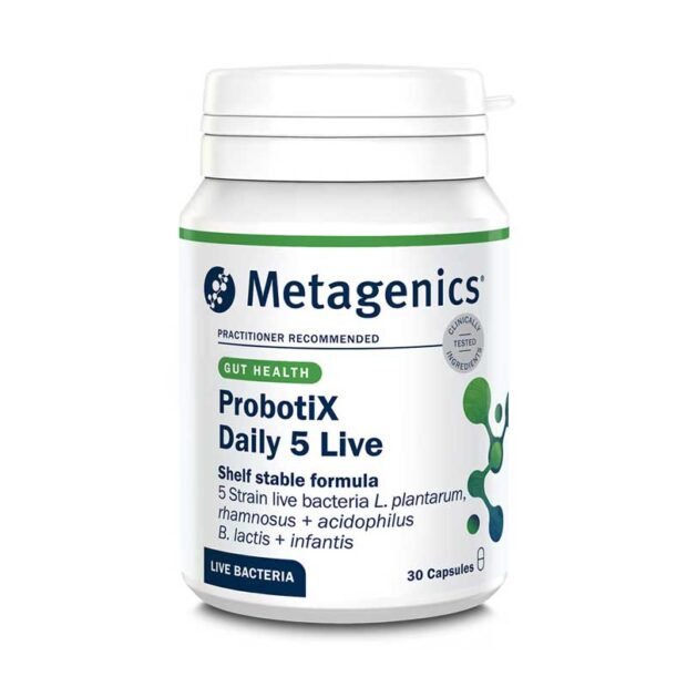 Metagenics ProbotiX® Daily 5 Live Probiotic - 30 Capsules