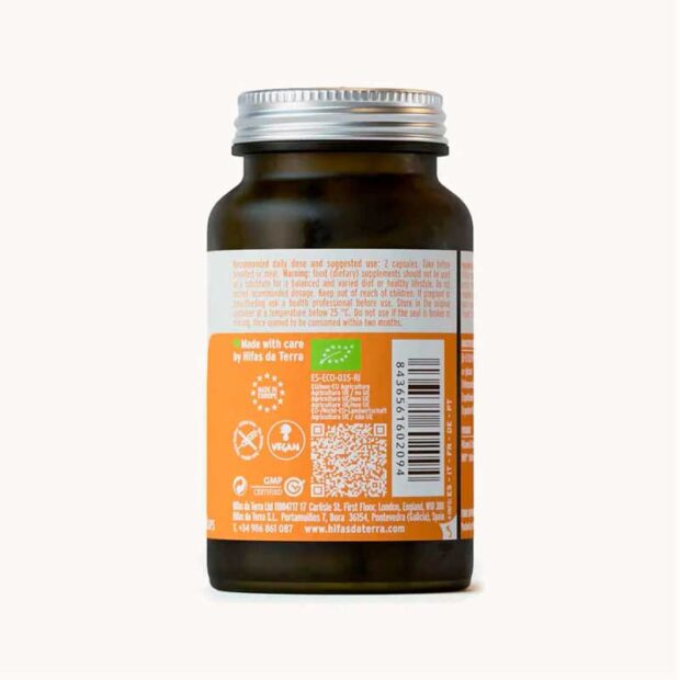 Hifas da Terra Detox Label