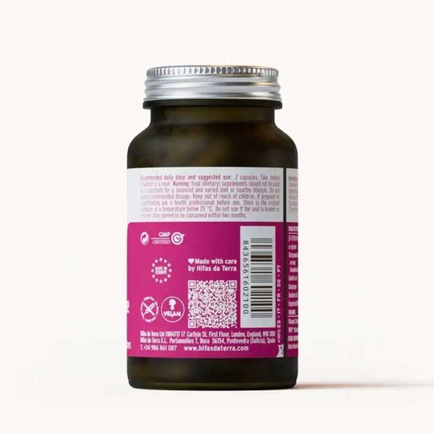 Hifas da Terra Hifas Menopause label