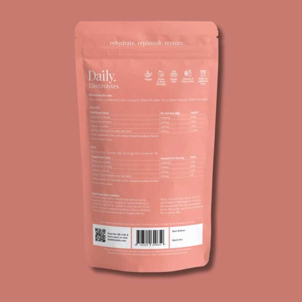 Made by Daily Electrolyte Wild Strawberry