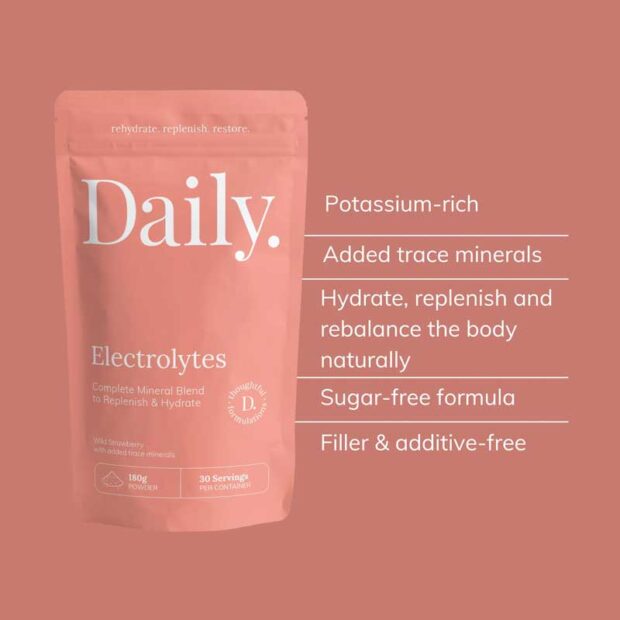 Made by Daily Electrolyte Wild Strawberry
