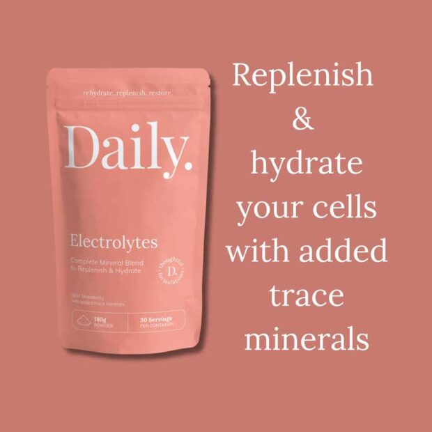 Made by Daily Electrolyte Wild Strawberry