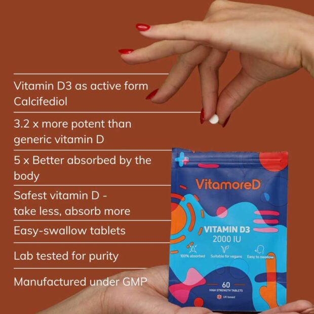 Made by Daily VitamoreD Vitamin D3